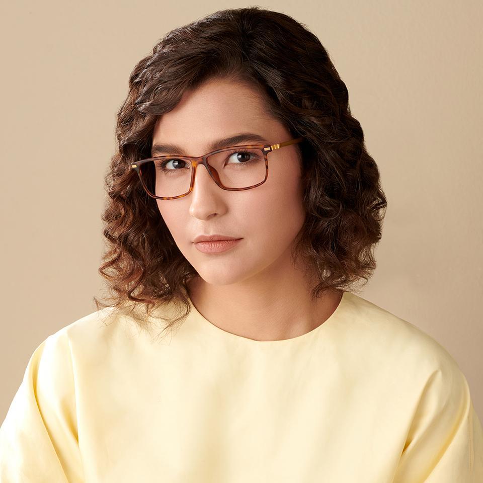 Magnetic Clip On Glasses-Frame Rectangle--EG
