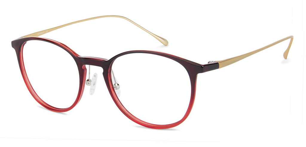 Square Eyeglasses-Frame Round--EG