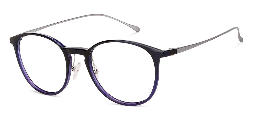 Square Eyeglasses-Frame Round--EG