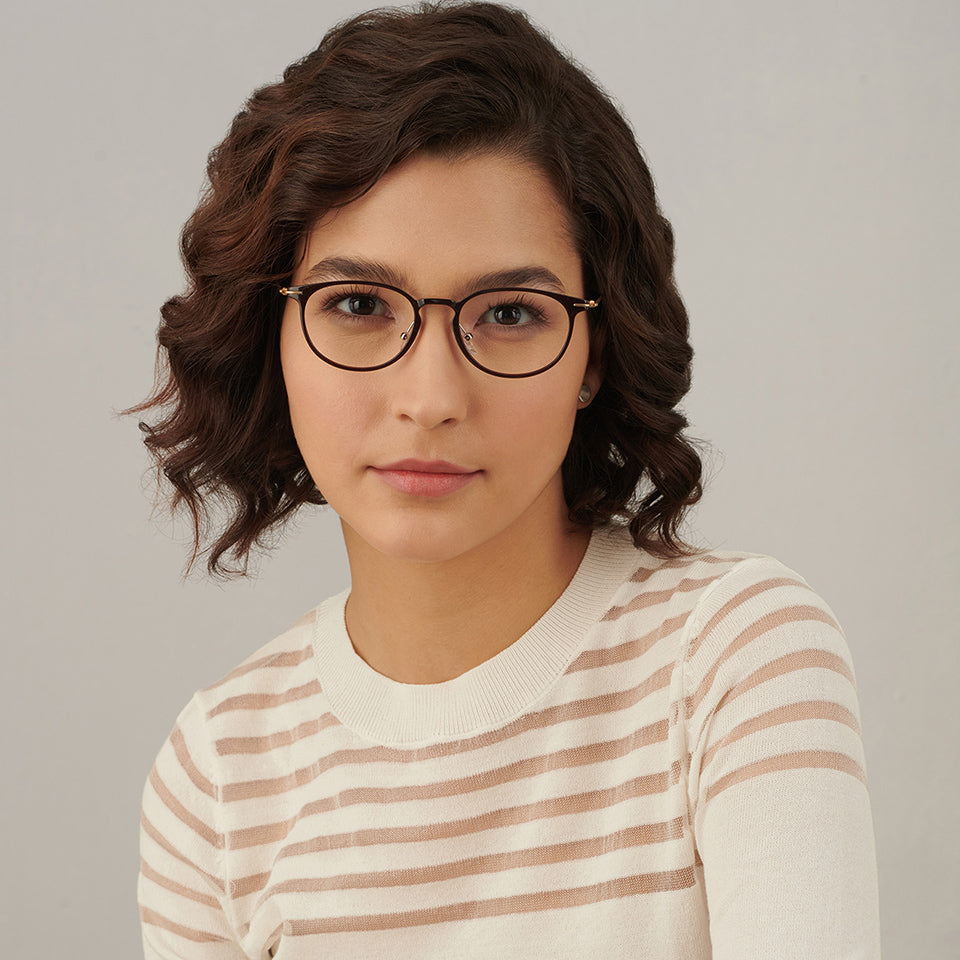 Round Eyeglasses-Frame Round--EG
