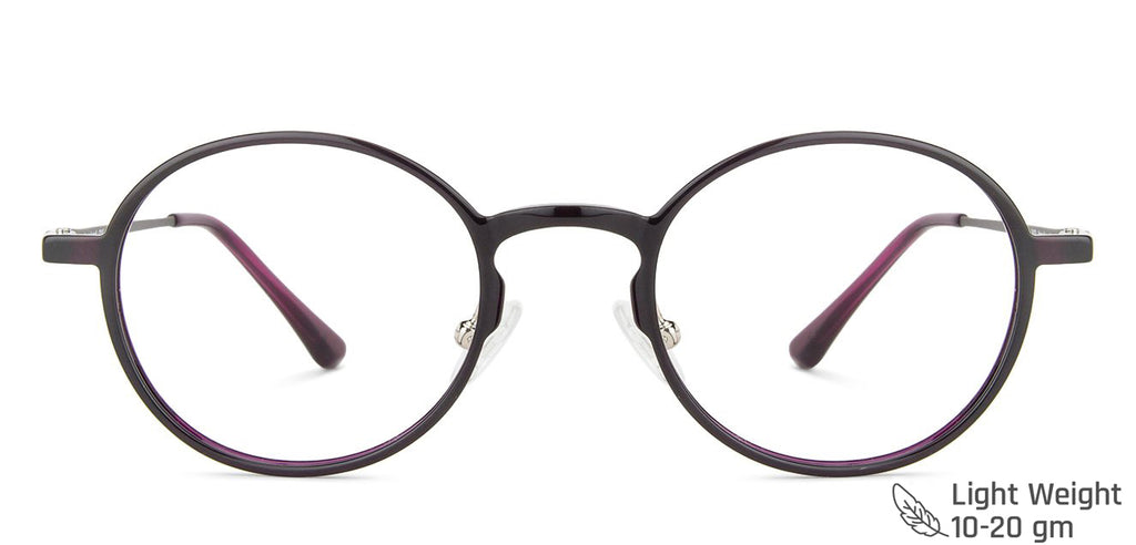 Square Eyeglasses-Frame Round--EG