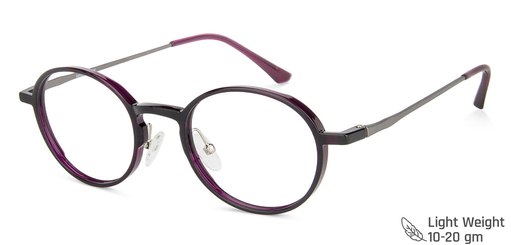 Round Eyeglasses-Frame Round--EG