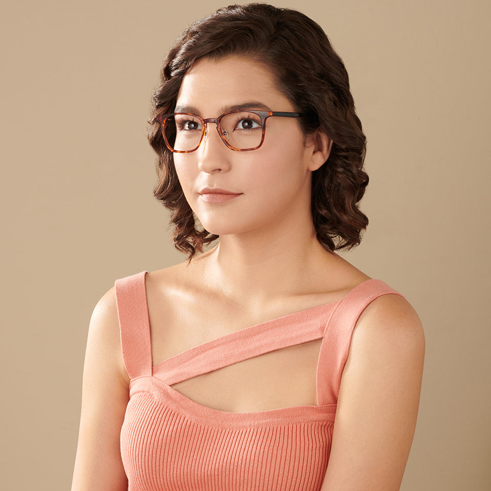 Rectangle Eyeglasses-Frame Rectangle--EG
