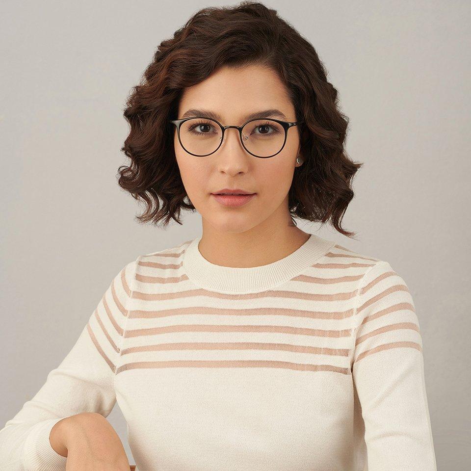 Round Eyeglasses-Frame Round--EG