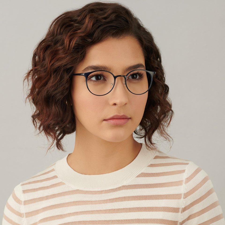 Round Eyeglasses-Frame Round--EG