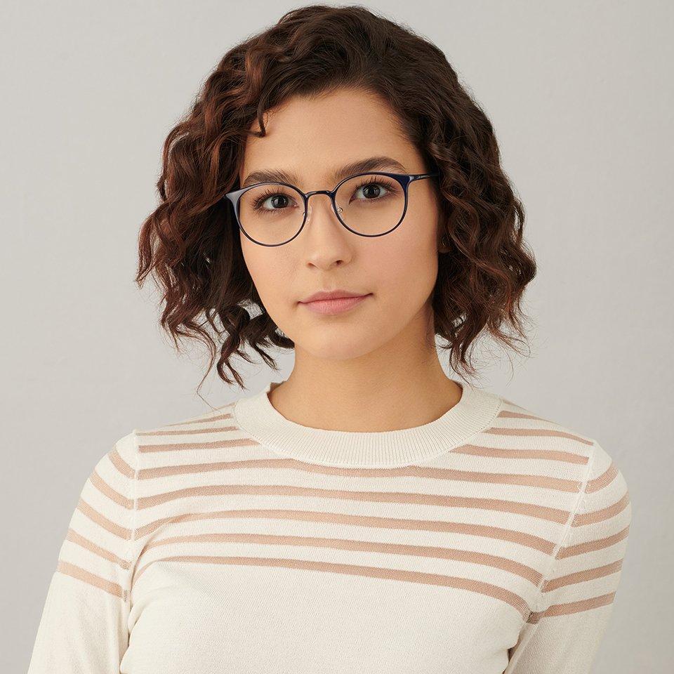 Round Eyeglasses-Frame Round--EG