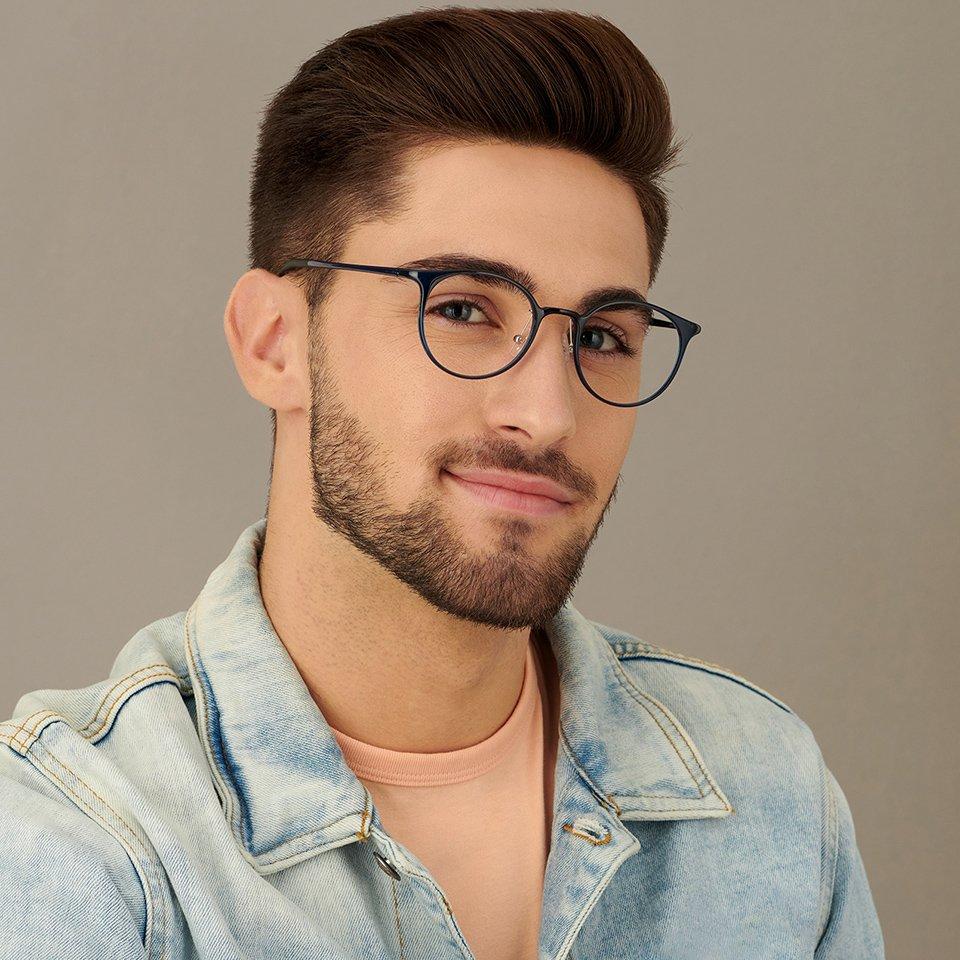 Round Eyeglasses-Frame Round--EG