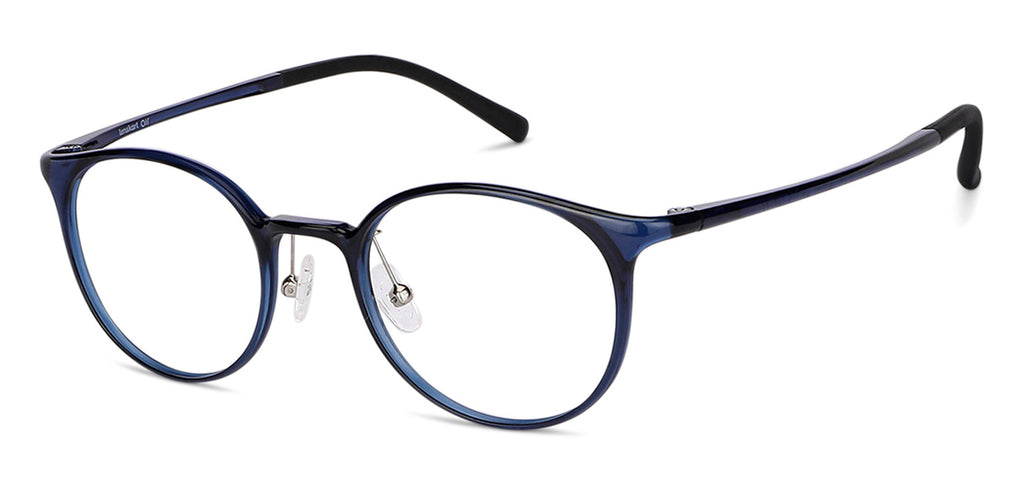 Square Eyeglasses-Frame Round--EG
