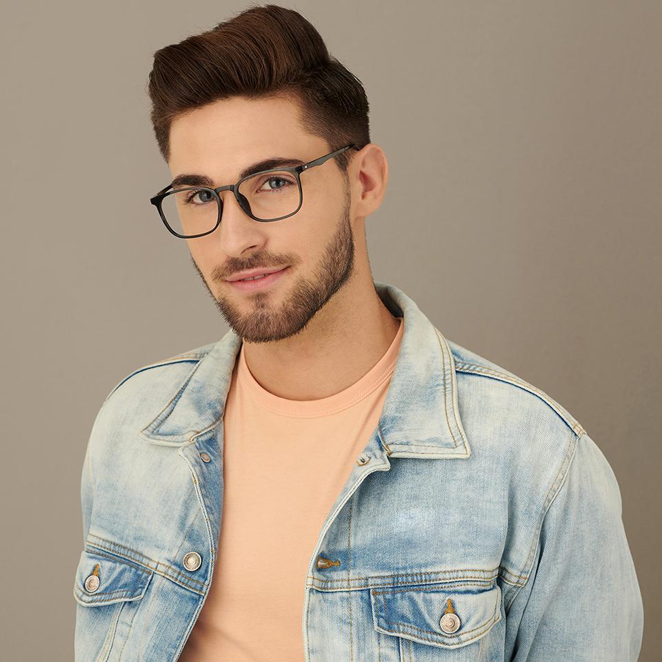 Magnetic Clip On Glasses-Frame Square--EG