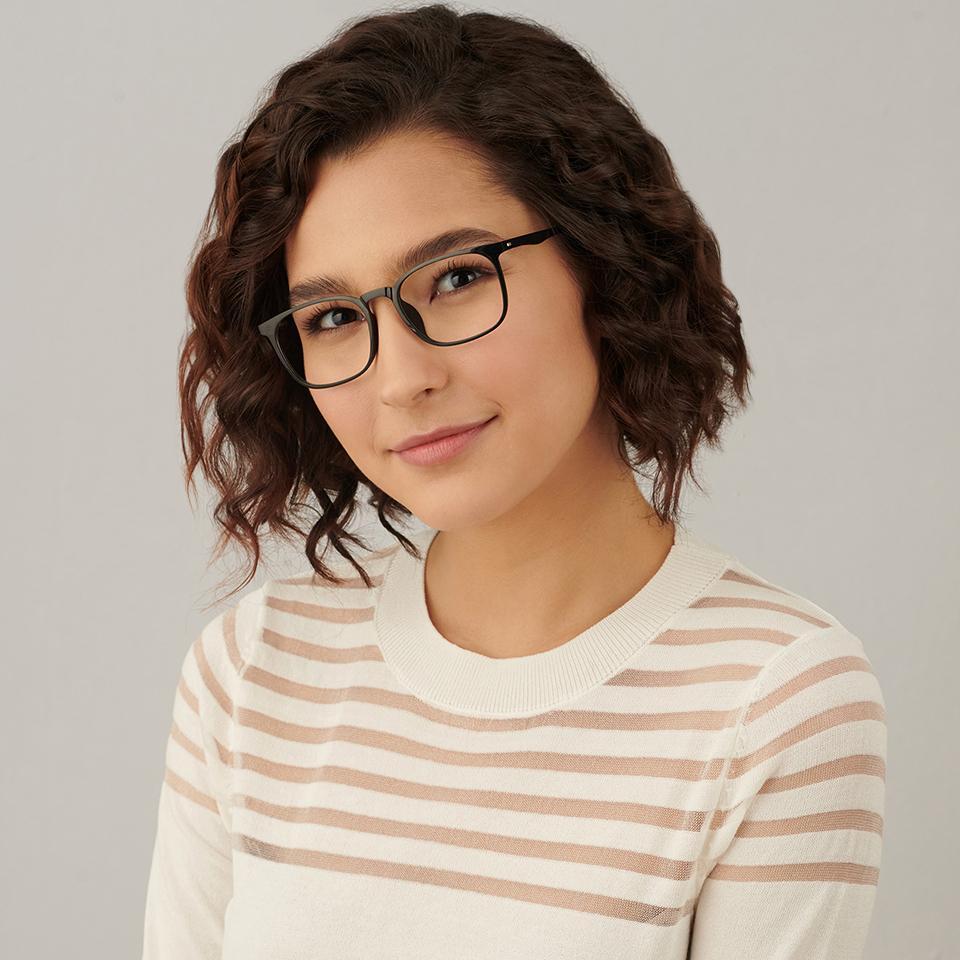 Magnetic Clip On Glasses-Frame Square--EG