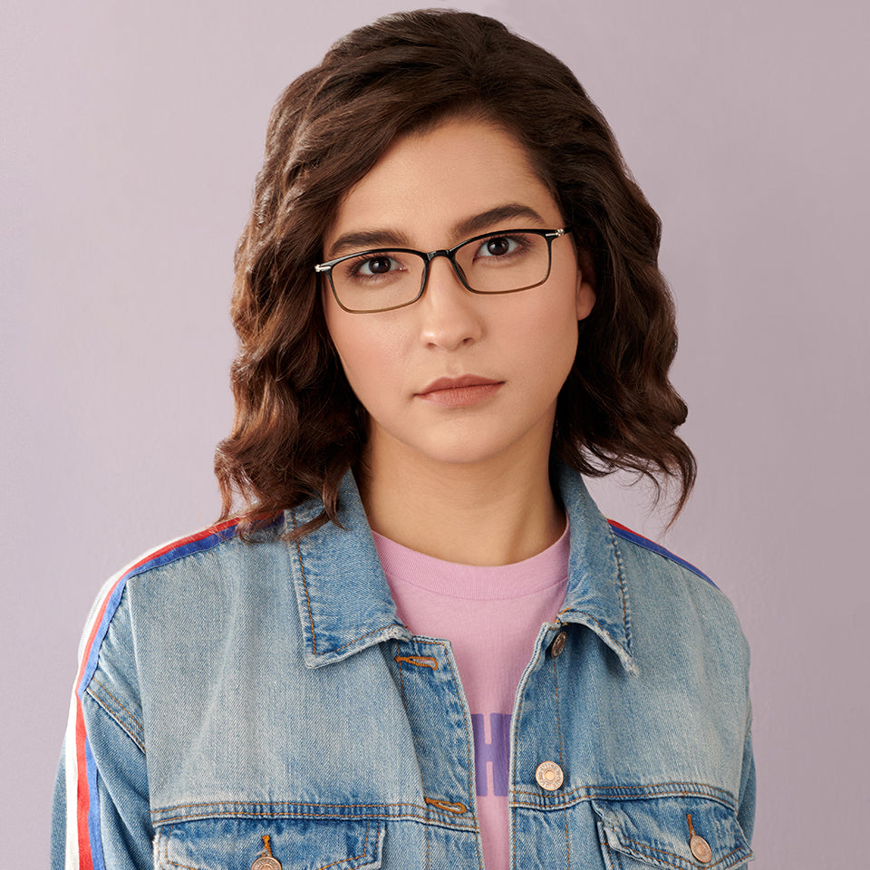 Rectangle Eyeglasses-Frame Rectangle--EG