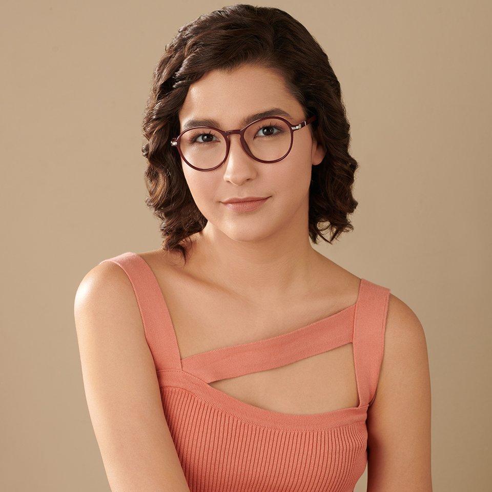 Transition Eyeglasses-Frame Round--EG