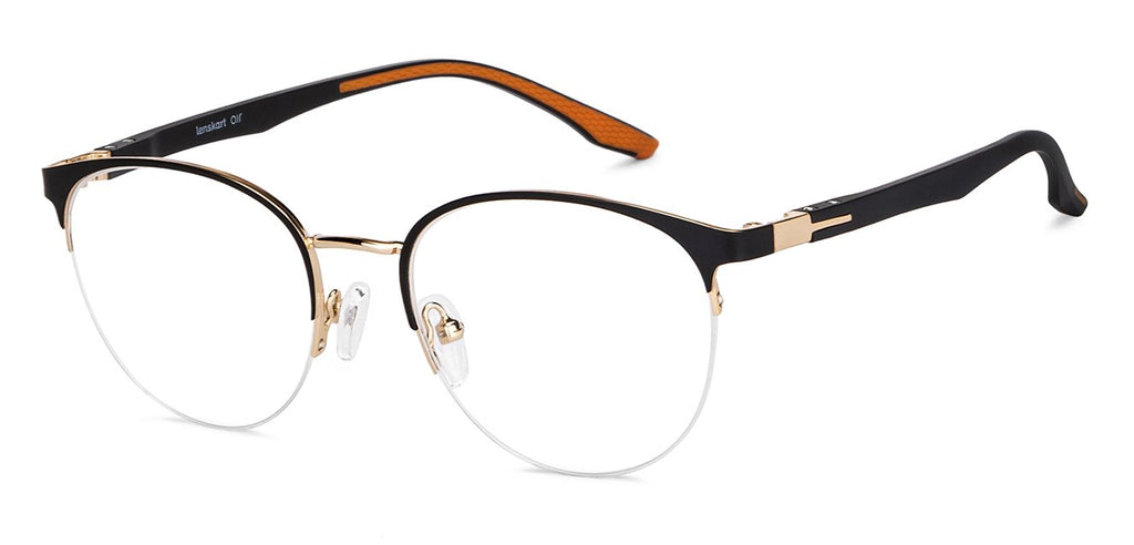 Round Eyeglasses-Frame Round--EG