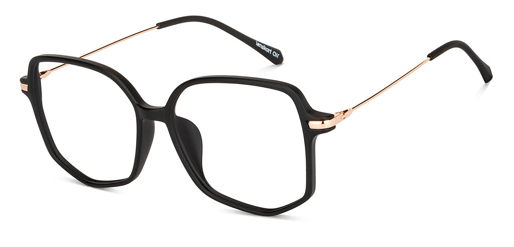 Transition Eyeglasses-Frame Hexagonal--EG