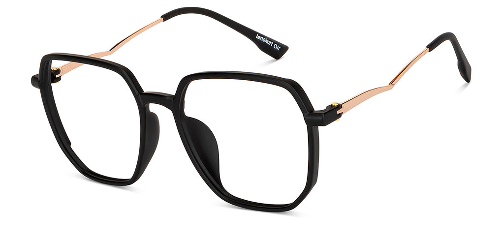 Transition Eyeglasses-Frame Hexagonal--EG