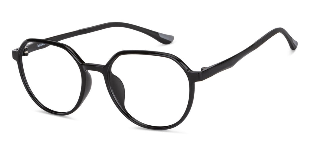 Square Eyeglasses-Frame Round--EG