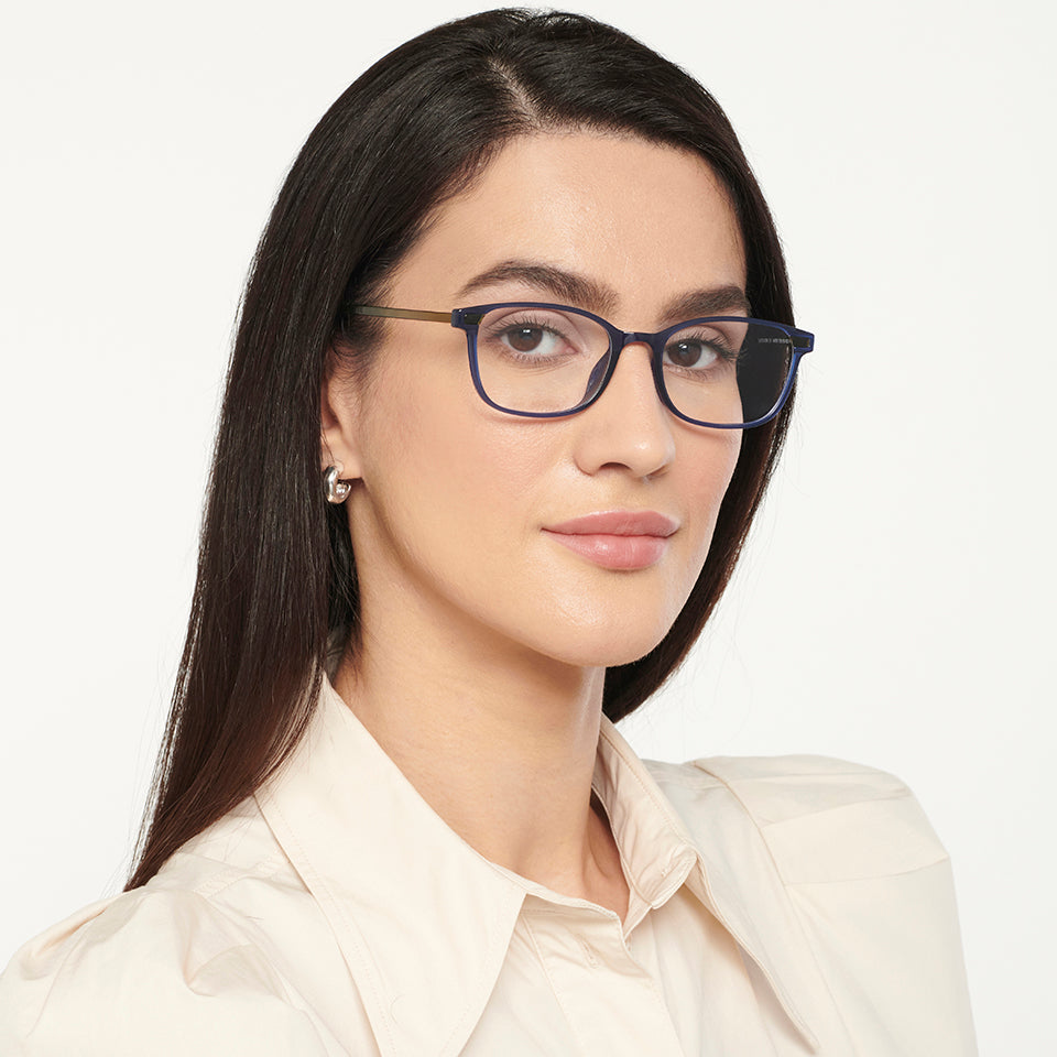 Transition Eyeglasses-Frame Rectangle--EG