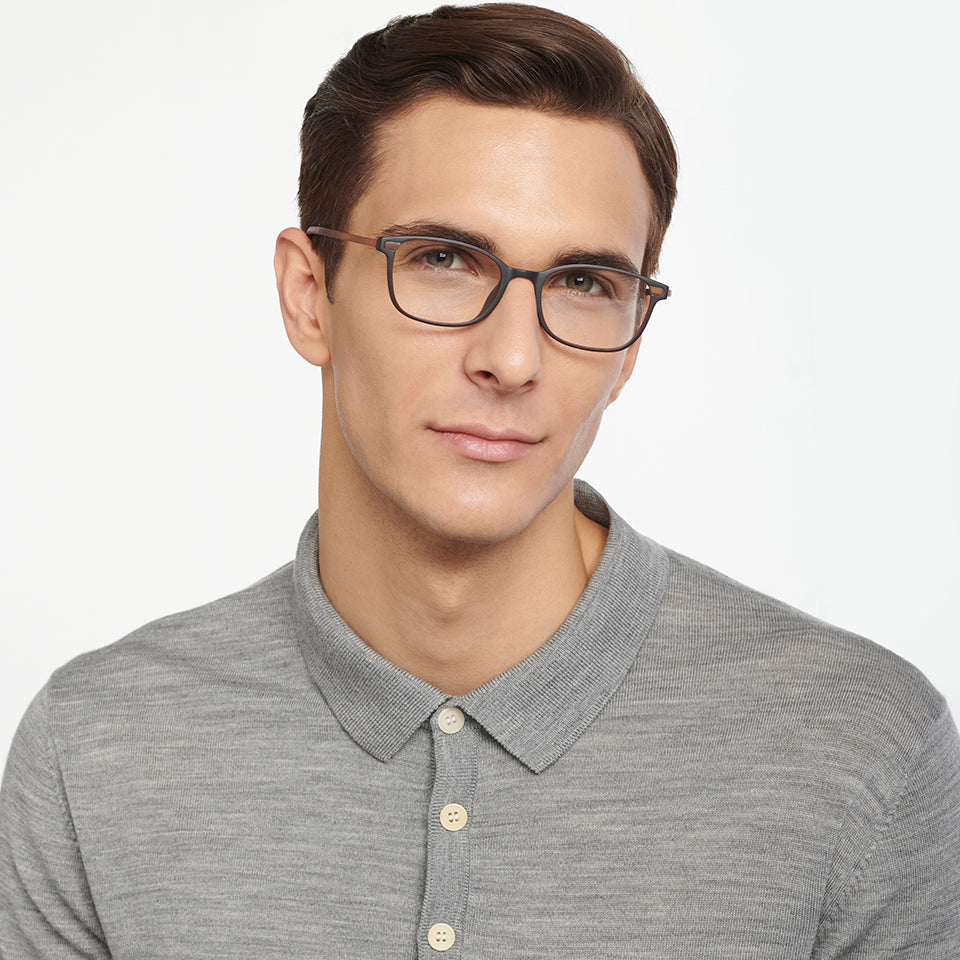 Transition Eyeglasses-Frame Rectangle--EG