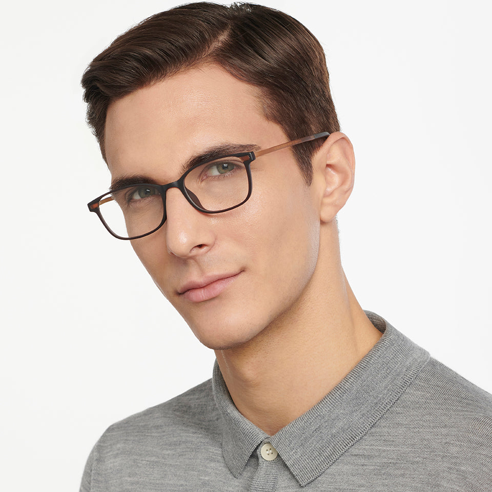 Transition Eyeglasses-Frame Rectangle--EG