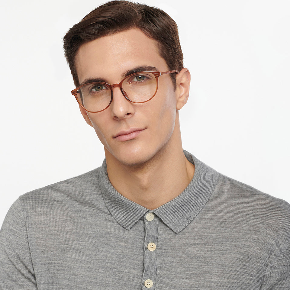 Transition Eyeglasses-Frame Round--EG