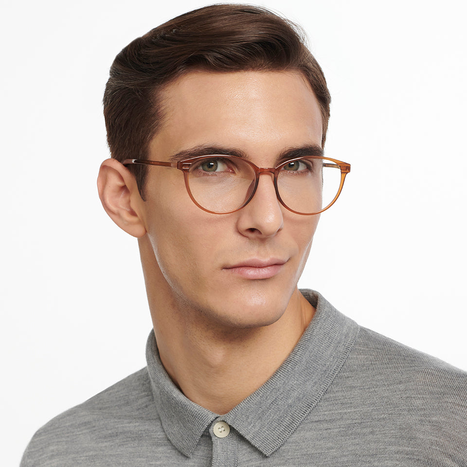 Transition Eyeglasses-Frame Round--EG