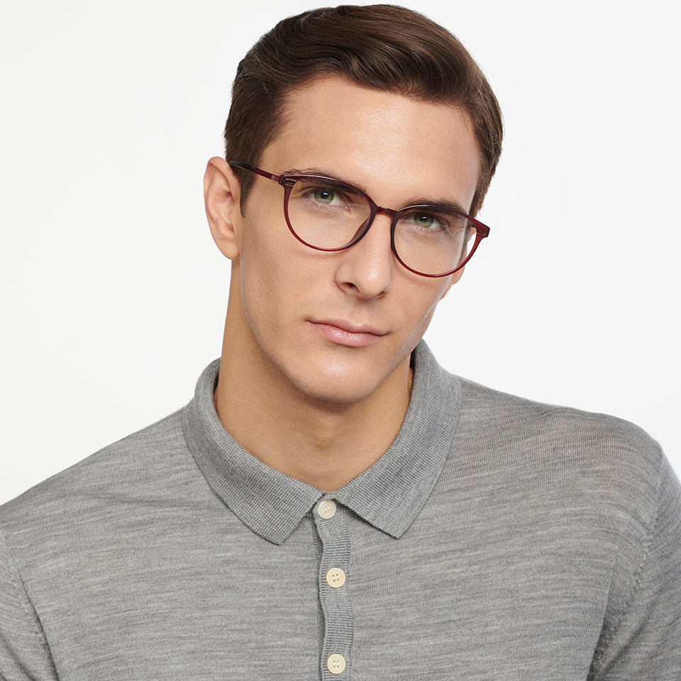 Transition Eyeglasses-Frame Round--EG