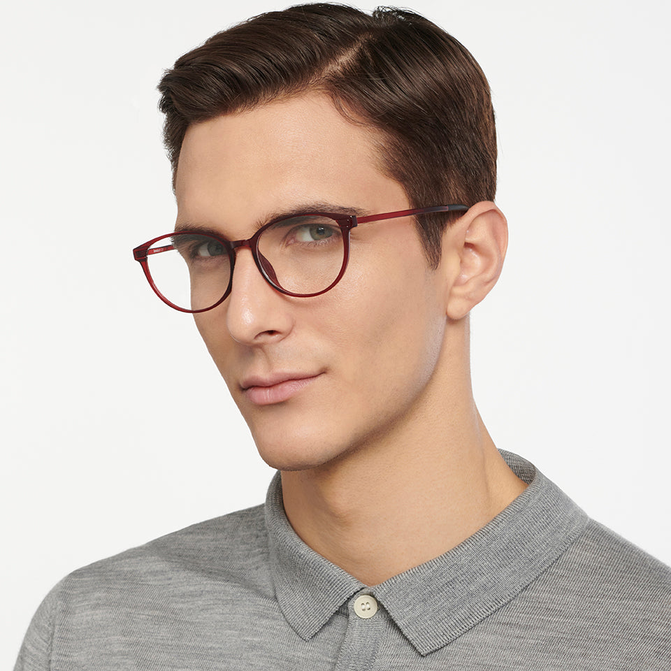 Transition Eyeglasses-Frame Round--EG