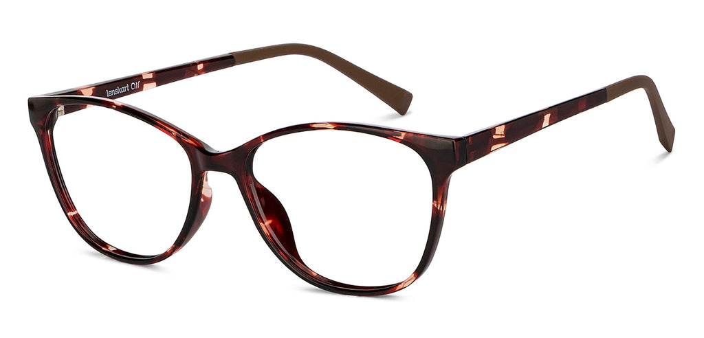 Cat Eye Eyeglasses-Frame Cat Eye--EG