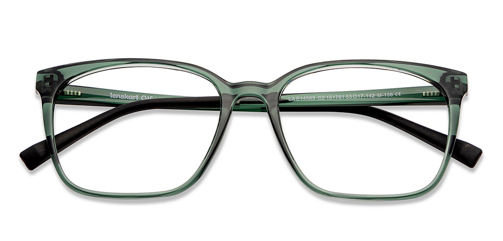 Transition Eyeglasses-Frame Square--EG