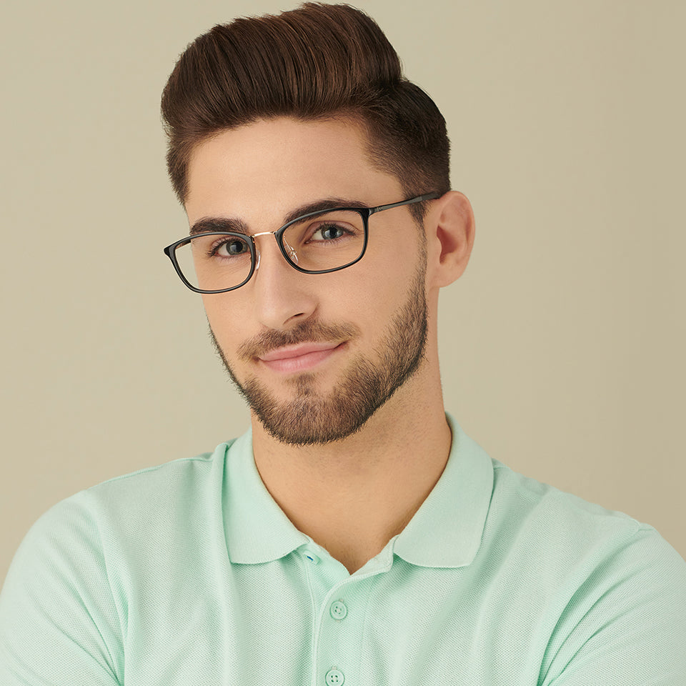 Rectangle Eyeglasses-Frame Rectangle--EG