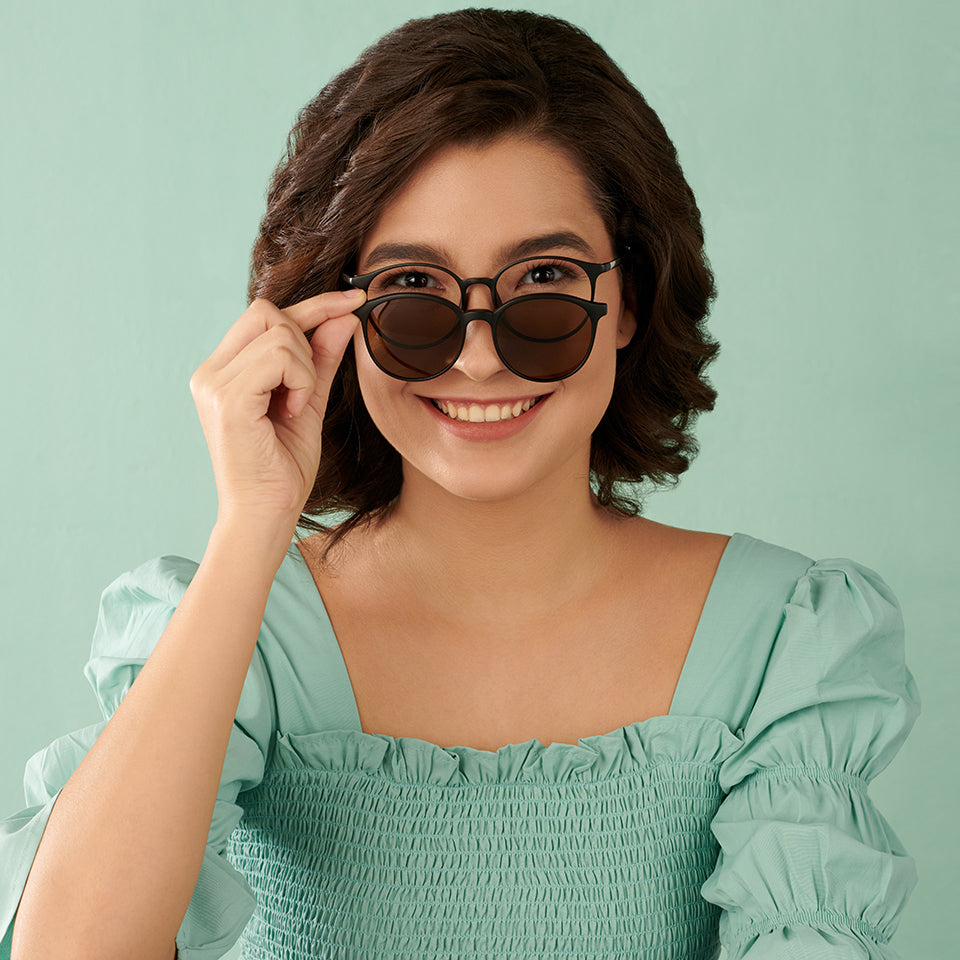 Round Eyeglasses-Frame Round--EG