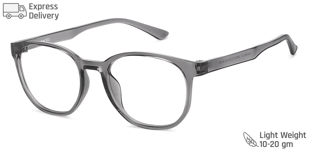 Blue Light Blocking Eyeglasses-Frame Round--EG