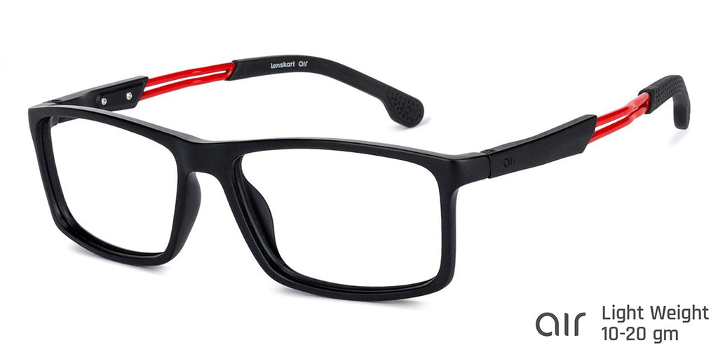 Magnetic Clip On Glasses-Frame Rectangle--EG