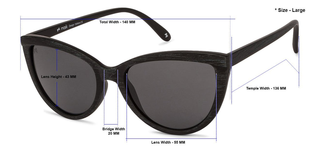 Cat Eye Sunglasses-Frame Cat Eye--SG