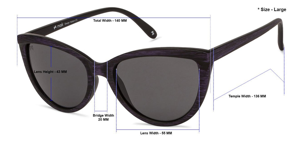 Cat Eye Sunglasses-Frame Cat Eye--SG