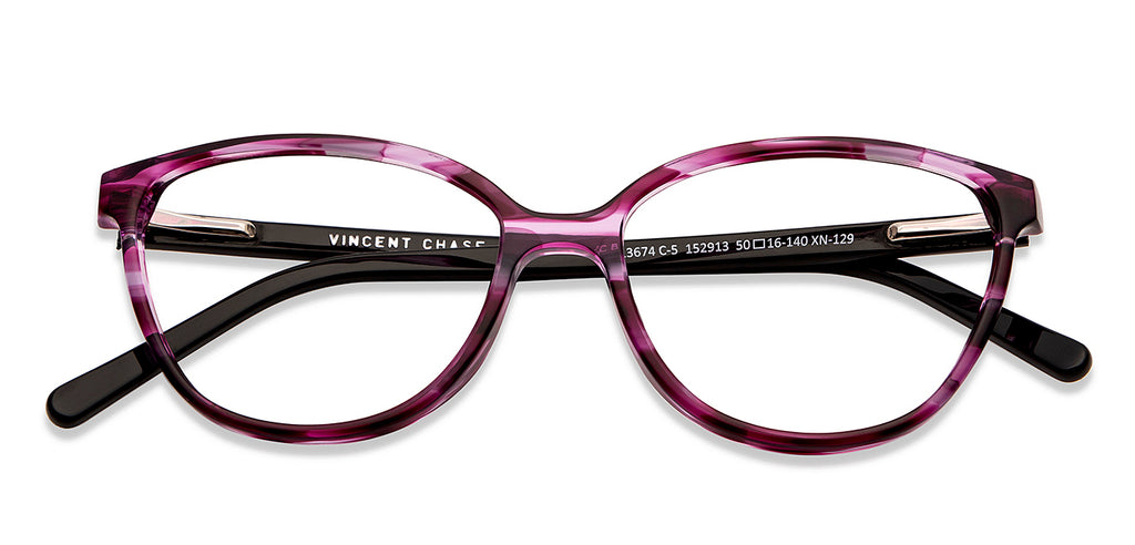 Cat Eye Eyeglasses-Frame Cat Eye--EG