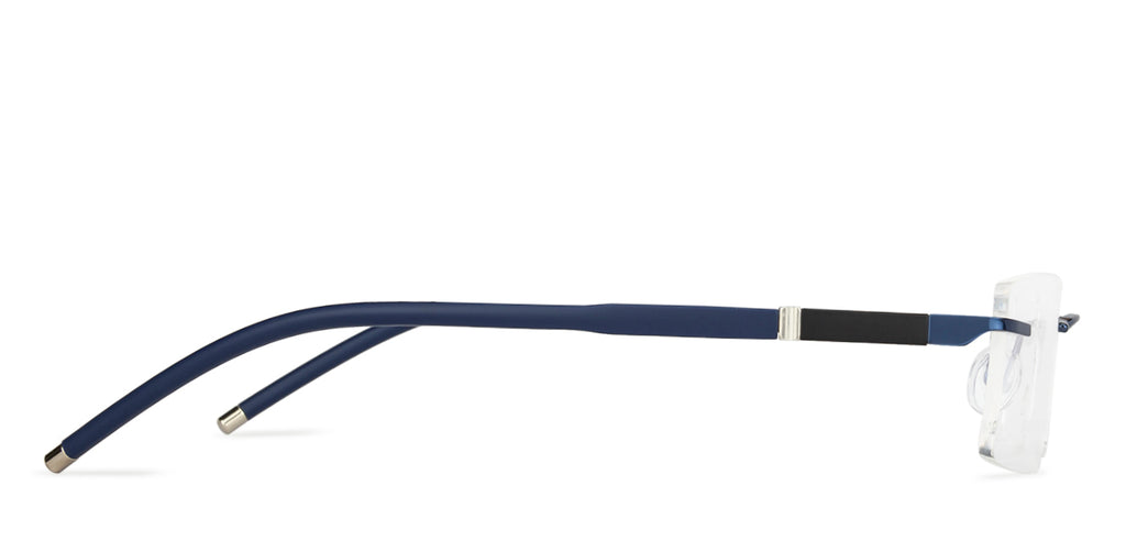 Rimless Eyeglasses-Frame Rectangle--EG