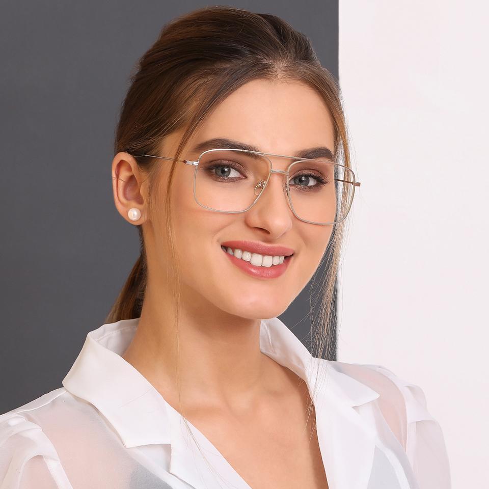 Women Eyeglasses-Frame Square--EG