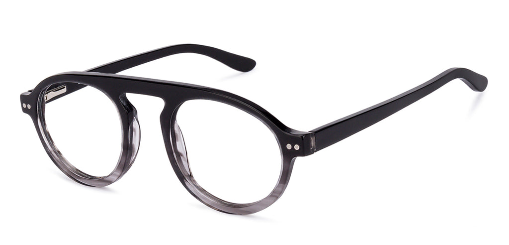 Square Eyeglasses-Frame Round--EG