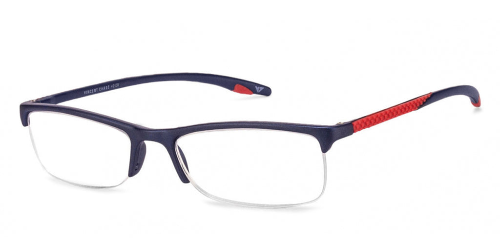 Half Rim Eyeglasses-Frame Rectangle--EG