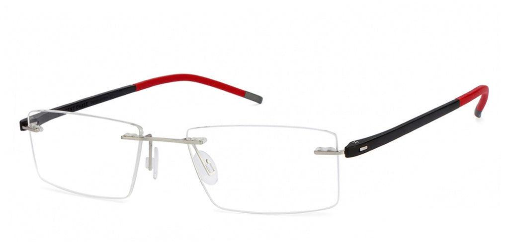 Rimless Eyeglasses-Frame Rectangle--EG