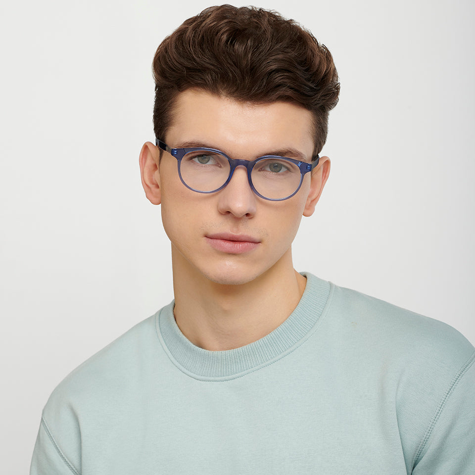 Round Eyeglasses-Frame Round--EG