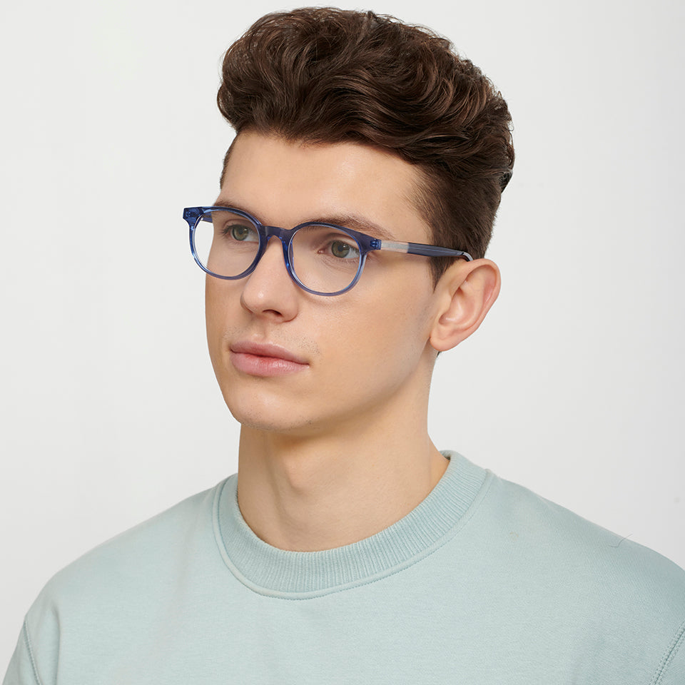 Round Eyeglasses-Frame Round--EG