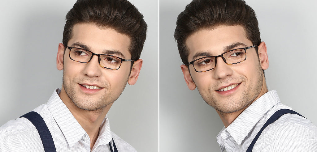 Rectangle Eyeglasses-Frame Rectangle--EG