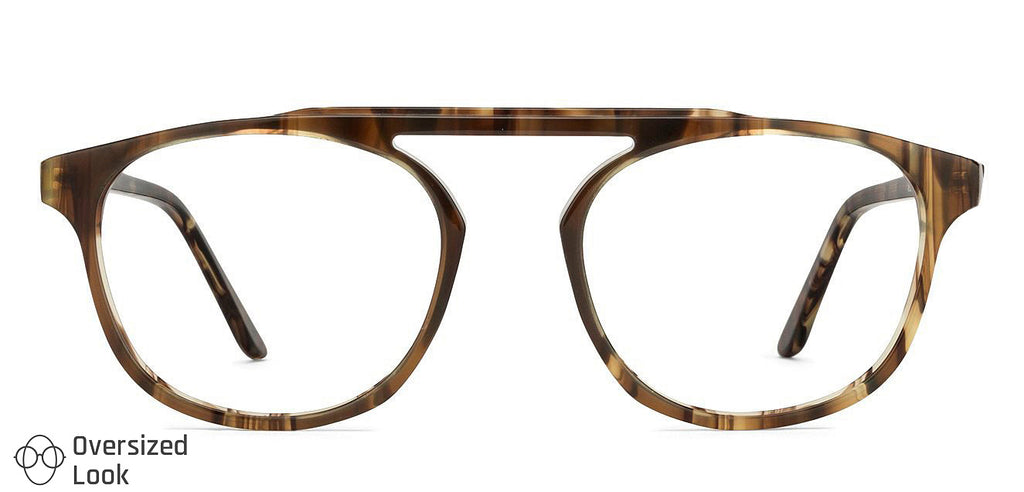 Square Eyeglasses-Frame Round--EG
