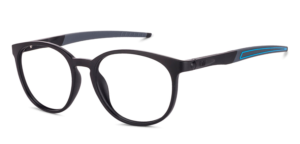 Square Eyeglasses-Frame Round--EG