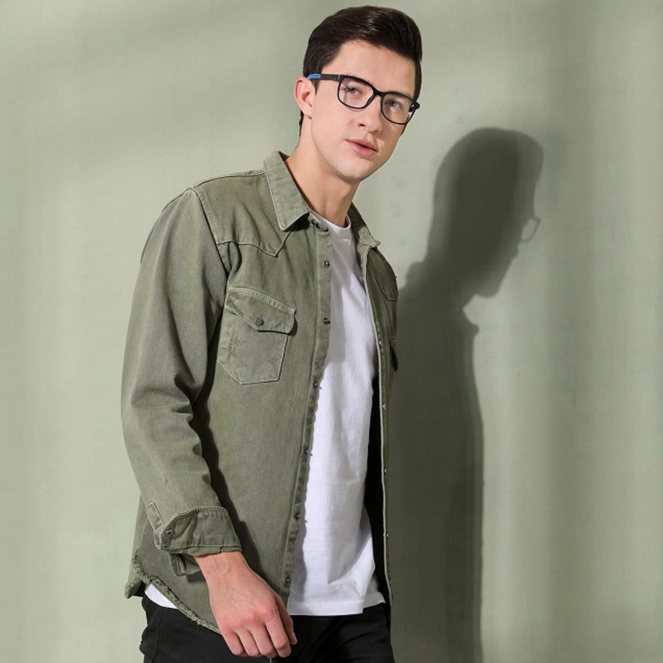 Square Eyeglasses-Frame Round--EG