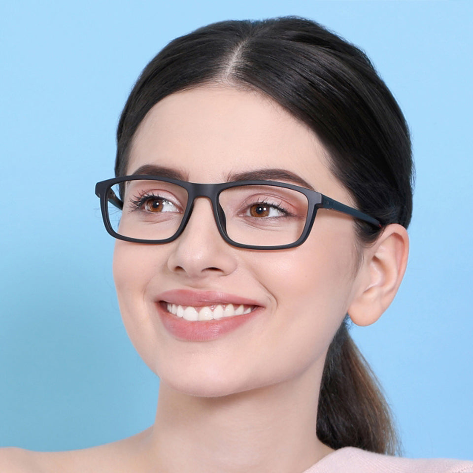 Rectangle Eyeglasses-Frame Rectangle--EG