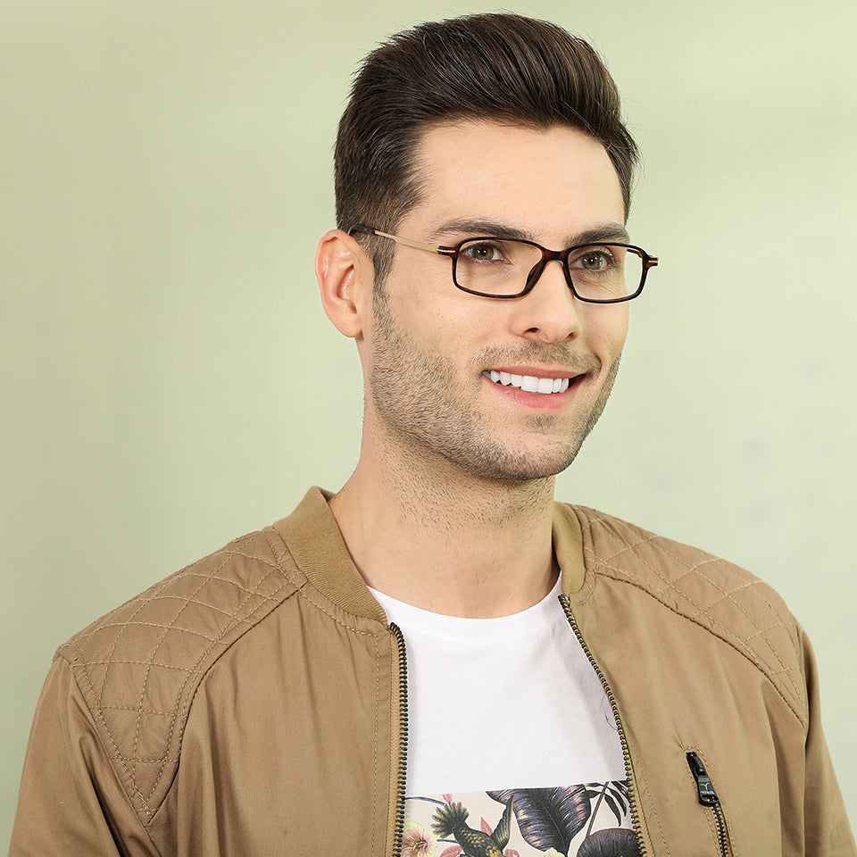Rectangle Eyeglasses-Frame Rectangle--EG