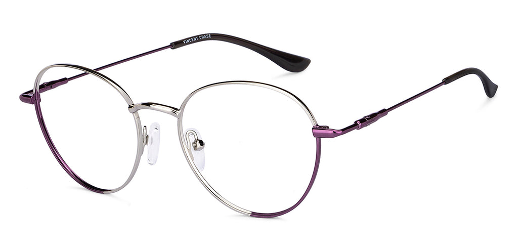 Square Eyeglasses-Frame Round--EG